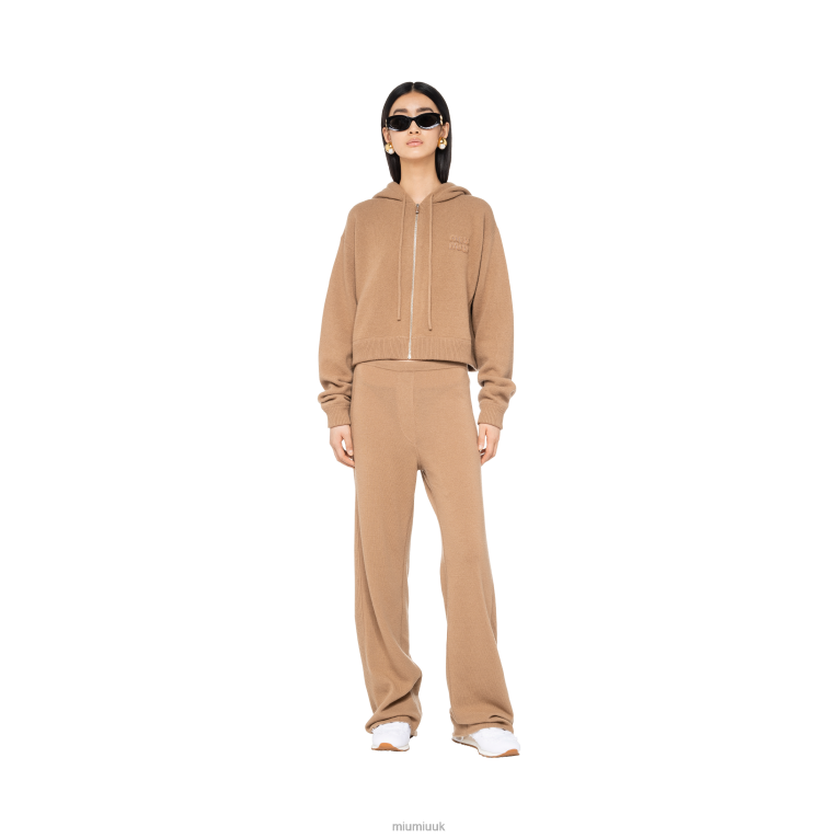 Ready To Wear Apparel Miu Miu XH28Z826 Camel Brown