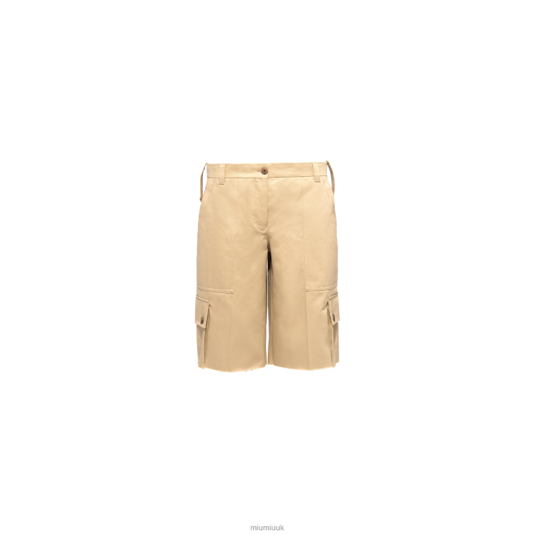 Ready To Wear Chino Bermudas Miu Miu XH28Z958 Cord