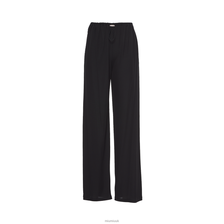 Ready To Wear Organzine Pants Miu Miu XH28Z959 Black
