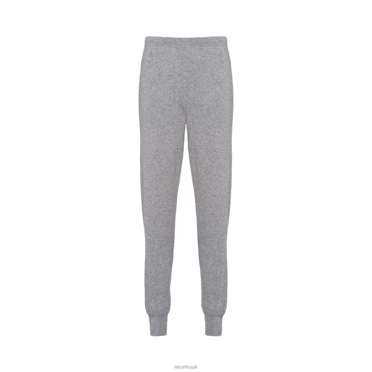 Ready To Wear Wool And Cashmere Pants Miu Miu XH28Z825 Grey