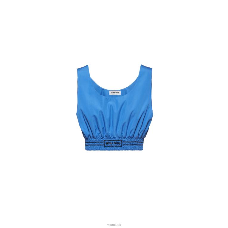 Ready To Wear Apparel Miu Miu XH28Z581 Periwinkle Blue