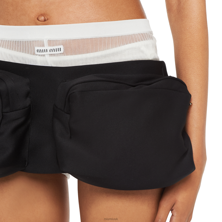 Ready To Wear Radzimir Miniskirt Miu Miu XH28Z850 Black