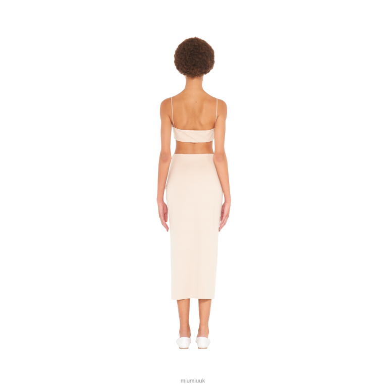 Ready To Wear Stretch Jersey Skirt Miu Miu XH28Z875 Cameo