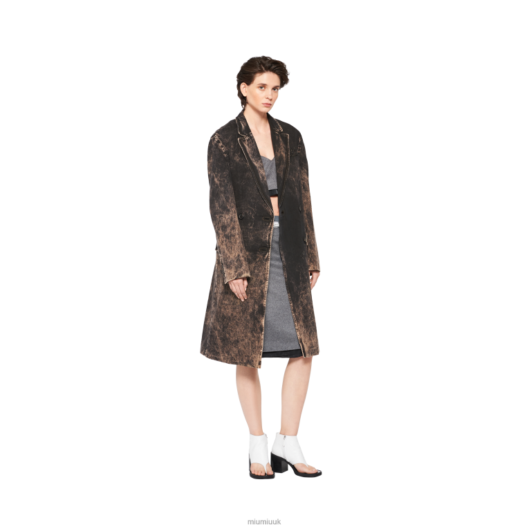 Ready To Wear Velour Skirt Miu Miu XH28Z848 Grey