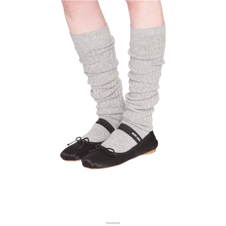 Shoes Satin Ballerinas Miu Miu XH28Z277 Black