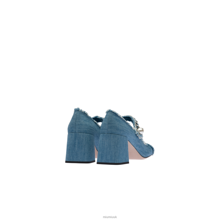 Shoes Mary Jane Pumps Miu Miu XH28Z208 Denim