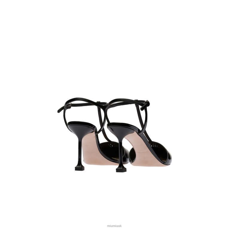 Shoes Patent Leather Pumps Miu Miu XH28Z197 Black/White