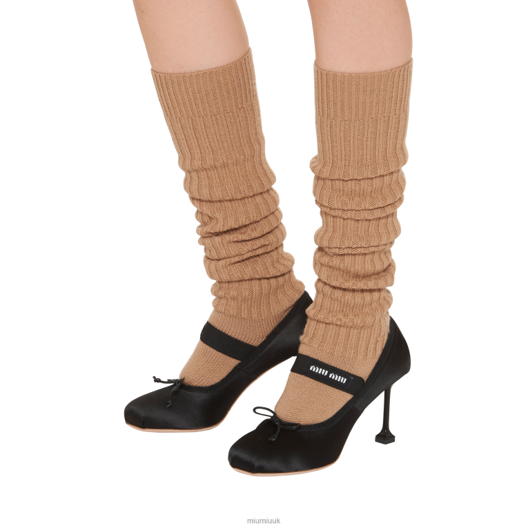Shoes Satin Pumps Miu Miu XH28Z187 Black