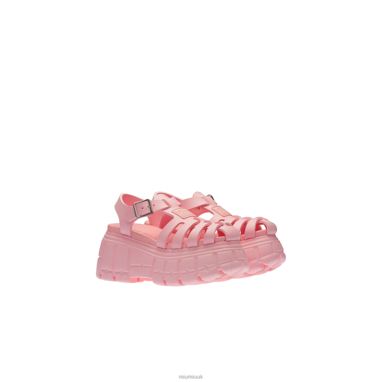 Shoes Eva Platform Sandals Miu Miu XH28Z252 Pink