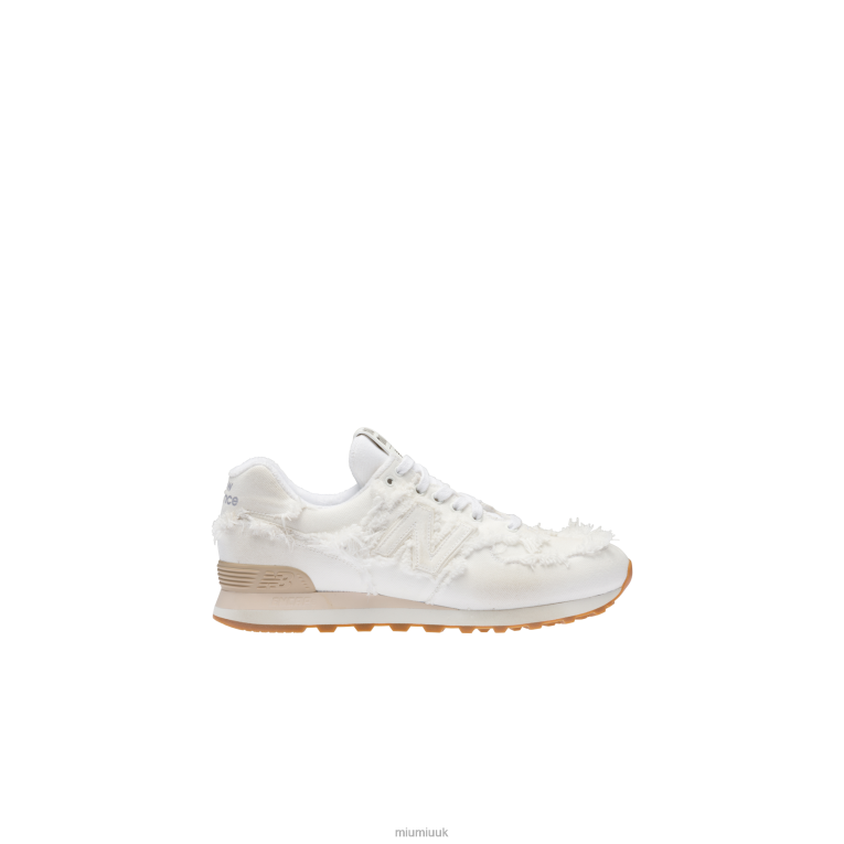 Shoes Denim Sneakers Miu Miu XH28Z299 White
