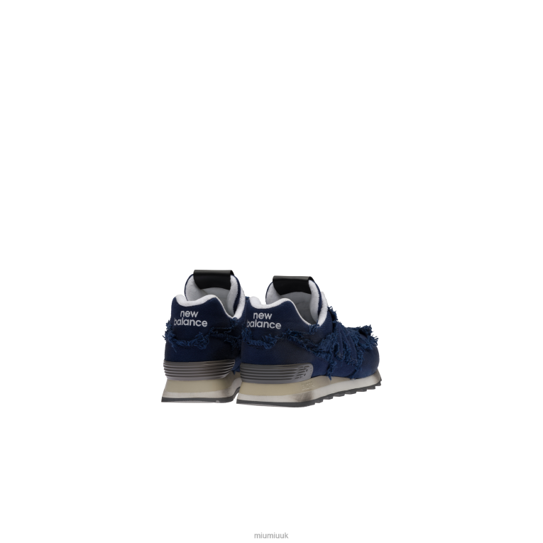 Shoes Denim Sneakers Miu Miu XH28Z301 Royal Blue