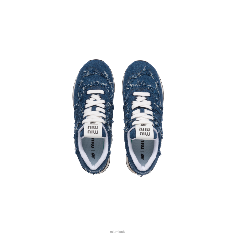 Shoes Sneakers New Balance 574 X Miu Miu XH28Z289 Denim