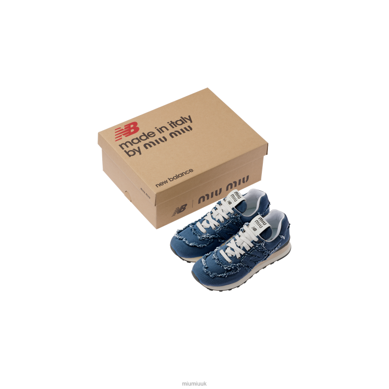 Shoes Sneakers New Balance 574 X Miu Miu XH28Z289 Denim